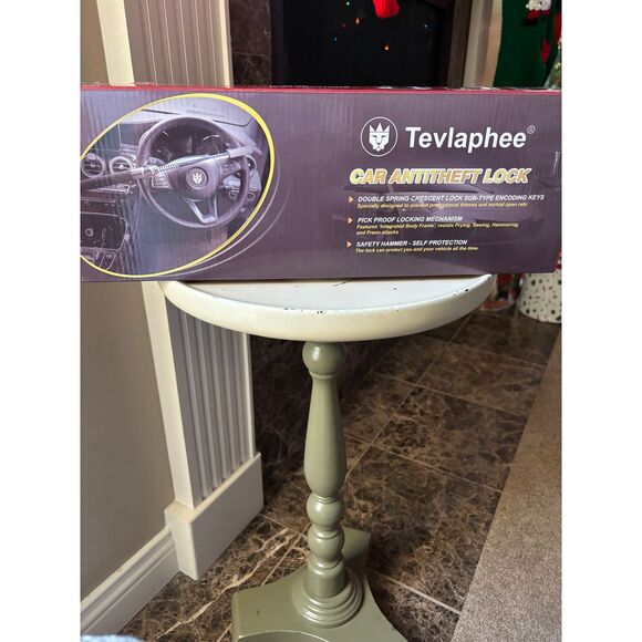 TeWhee Car Anti-Theft Lock Steering Wheel‎ Security Device with Safety Hammer - Picture 1 of 4